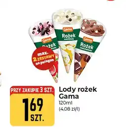 Społem Częstochowa Lody rożek czekoladowy Gama oferta