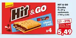 Kaufland Ciastka Hit & Go choco & milk oferta