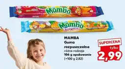 Kaufland Guma rozpuszczalna Mamba oferta