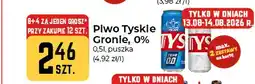 Społem Częstochowa Piwo Tyskie Gronie oferta