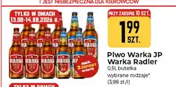 Społem Częstochowa Piwo Warka oferta