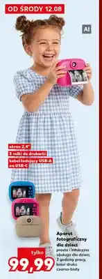 Kaufland Aparat fotograficzny dla dzieci oferta