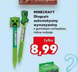 Kaufland Długopis automatyczny wymazywalny Minecraft oferta