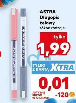 Kaufland Długopis żelowy Astra oferta