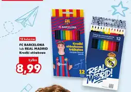 Kaufland Kredki ołówkowe FC Barcelona oferta