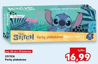 Kaufland Farby plakatowe Stitch oferta