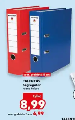Kaufland Segregator TALENTUS szerokość grzbietu 8 cm oferta