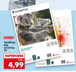 Kaufland Blok rysunkowy A3 Talentus oferta