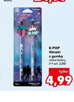 Kaufland Ołówki z gumką CoolPack K-POP oferta