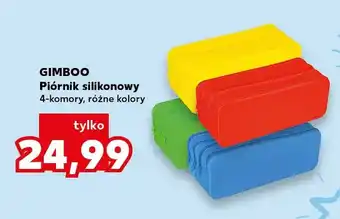 Kaufland Piórnik silikonowy 4-komory GIMBOO oferta