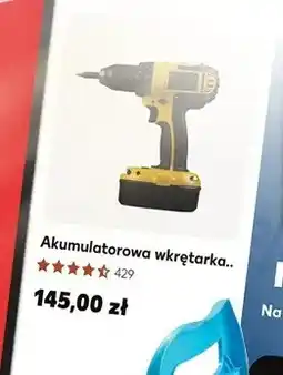 Kaufland Akumulatorowa wkrętarka oferta