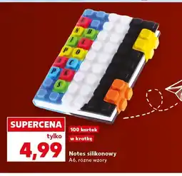 Kaufland Notes silikonowy A6 oferta