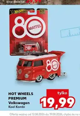 Kaufland Model samochodu Volkswagen Kool Kombi Hot Wheels Premium oferta