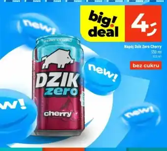 Napój energetyczny Dzik Zero Cherry