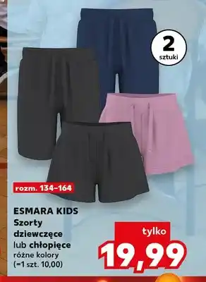 Kaufland Szorty dziewczęce 2-pak oferta