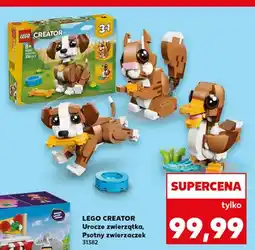 Kaufland Klocki LEGO Creator Urocze zwierzątka Psotny zwierzaczek oferta