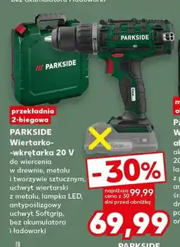 Kaufland Wiertarko-wkrętarka 20V Parkside oferta