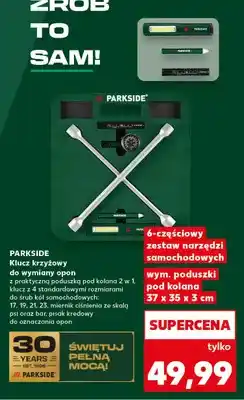 Kaufland Klucz krzyżowy do wymiany opon Parkside oferta