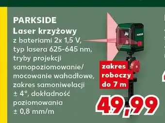 Laser krzyżowy Parkside