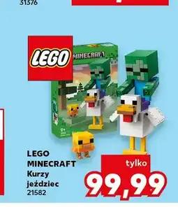 Kaufland Klocki LEGO Minecraft Kurzy jeździec 21582 oferta