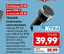 Kaufland Ładowarka samochodowa Tracer oferta