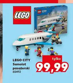 Kaufland Klocki LEGO City Samolot pasażerski 60492 oferta