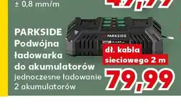 Kaufland Podwójna ładowarka Parkside oferta