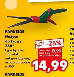 Kaufland Nożyce do trawy 360° Parkside oferta