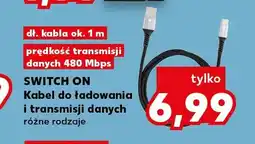 Kaufland Kabel do ładowania i transmisji danych Switch On oferta