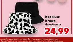 Kaufland Kapelusz Krowa dwustronny oferta