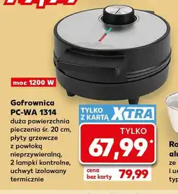 Kaufland Gofrownica ProfiCook PC-WA 1314 oferta