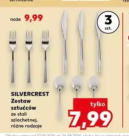 Kaufland Zestaw sztućców Silvercrest 3-pak oferta