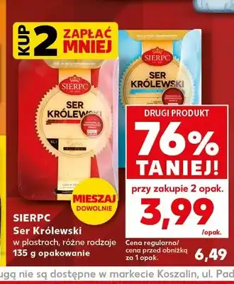 Ser Królewski w plastrach Sierpc