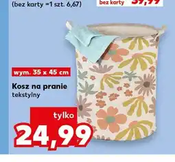 Kaufland Kosz na pranie tekstylny oferta