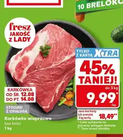 Kaufland Karkówka wieprzowa bez kości oferta