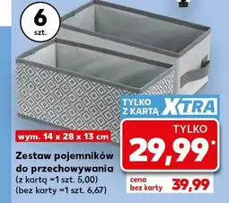Kaufland Zestaw pojemników do przechowywania oferta