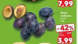 Kaufland Śliwki podłużne luzem oferta