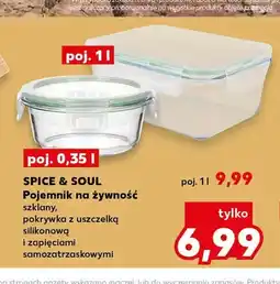 Kaufland Pojemnik na żywność szklany Spice & Soul oferta