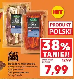 Kaufland Boczek w marynacie paprykowej Let's BBQ oferta