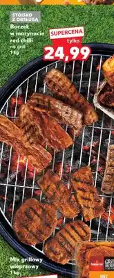 Kaufland Boczek w marynacie red chilli na grill oferta