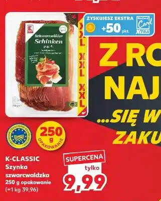 Kaufland Szynka szwarcwaldzka K-Classic oferta