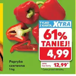 Kaufland Papryka czerwona oferta