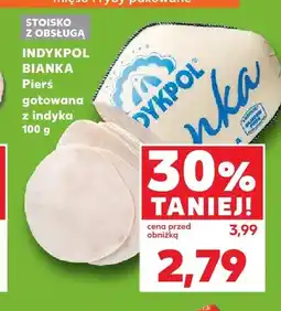 Kaufland Pierś gotowana z indyka Bianka Indykpol oferta