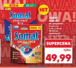 Kaufland Kapsułki do zmywarki Somat Excellence 3in1 oferta