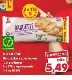 Kaufland Bagietka czosnkowa K-Classic oferta