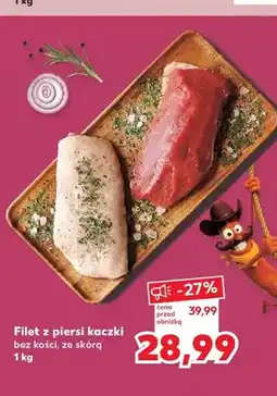 Kaufland Filet z piersi kaczki bez kości ze skórą oferta