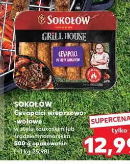 Kaufland Cevapcici wieprzowo-wołowe w stylu kaukaskim Sokołów Grill House oferta
