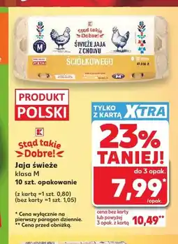 Kaufland Jajka kurze świeże Stąd takie Dobre! oferta