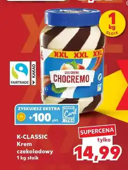 Kaufland Krem czekoladowy Chocremo Duo Creme K-Classic oferta