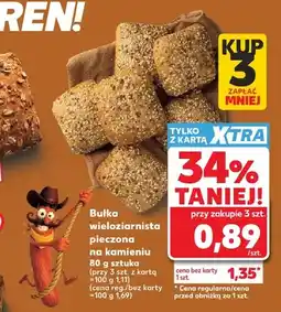 Kaufland Bułka wieloziarnista pieczona na kamieniu oferta